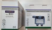 Powermaster 2 Gang Outdoor Switched Socket - IP66 Rated image