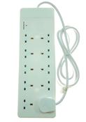 PowerMaster 10 Gang 2 m 13 Amp Extension Lead - 10‑Outlet Power Strip (4100) image