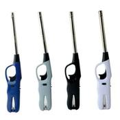 Prof Windproof Classic Long Neck Gas Lighter | Refillable Butane, Child-Resistant, Dual Flame Technology image