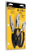 Pretul Pliers Set 3pc TP23975 - Miniature Needle, Flat &amp; Cutting Pliers in Blister Pack