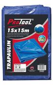 Protool Heavy Duty Tarpaulin 15M x 15M PTTC1215 | Durable Waterproof Cover