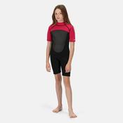 Regatta Kids' Shorty Wetsuit Pink and Black - 5-6 years