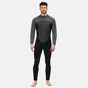 Men's Full Wetsuit Black Dark Grey - XS-S image