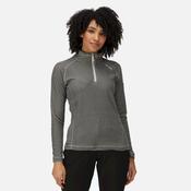 Regatta Women's Montes Lightweight Half-Zip Fleece Dark Light Steel - 12