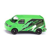 Siku 1:87 VW Transporter T5 - Diecast Model with Trailer Hitch and Detailed Finish image
