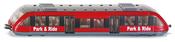 Siku 1:87 Park &amp; Ride Train - Metal Public Transport Model with Link-Up Capability image