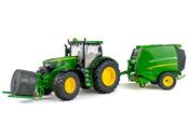 Siku John Deere 6175R Tractor with Baler
