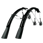 SKS Raceblade Pro XL Mudguard Set - Black | Clip-On Road Bike Mudguards for 25-32mm Tyres