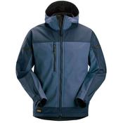 Snickers 1226 AllroundWork Hooded Softshell Stretch Jacket Navy - XXL