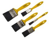 Stanley Tools Hobby Paint Brush Set of 5 (12, 25, 37, 50 &amp; 62mm) - STA029592