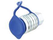 Stauff Blue PVC Dust Plug - Fits 1/2" Female Coupling | Durable &amp; Protective