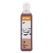 STIHL HP Super 2-Stroke Engine Oil 100ml - Low Smoke, Semi-Synthetic Oil for Clean Performance