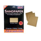 Stuk Sandpaper 120 Grit Pack of 5 image