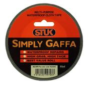 STUK 50mm x 50 Yard Silver Simply Gaffa Tape image