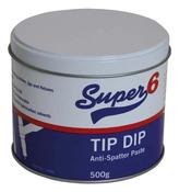 Super 6 Anti-Spatter Paste - 500g (1490) for MIG &amp; TIG Torch Protection