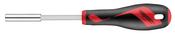 Teng Tools MD216 1/4" Magnetic Bit Driver - 217mm, Hex Shaft with T-Drive