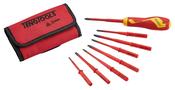 Teng Tools MDV909N Insulated Interchangeable Blade Screwdriver Set - 9 Piece 1000V Wallet Kit image