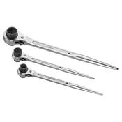 Teng Tools Ratcheting Construction Wrench 21mm x 24mm image