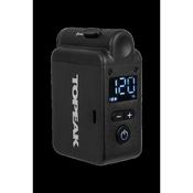 Topeak E‑Booster Digital Mini Electric Bike Pump - 120 psi / 8 bar, SmartHead Presta &amp; Schrader