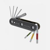 Topeak Hex Combo TT2558 - Compact Coded 4/5/6 mm Bent Allen Multitool image