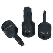 Toptul 1/2"Dr Impact Star Bit Socket | Durable, High-Torque Performance Tool - T50