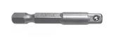 Toptul 1/4" Drive x 1/4" Hex Shank Socket Adapter
