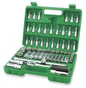 Toptul 3/8" Drive Socket &amp; Bit Set 60PCS Metric - QGCAI6001