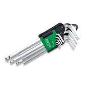 Toptul Long Ball Hex Key Wrench Set 9pcs GAAL0916 image