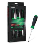Toptul Supergrip Screwdriver Set 6pce QGAAE0608 - Anti-Slip Slotted &amp; Phillips Drivers image