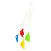 Garden Toy Rake for Grass, Leaves and Sand -  4 Colours - Green