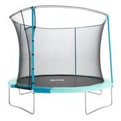 TP UP 12ft Backyard Trampoline with IGLOO Safe Zip-Free Enclosure Net