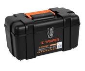 Truper 17" Plastic Industrial Tool Box - Durable, Portable Storage Solution for Tools and Accessories