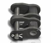 Tsubaki BS GT4 Winner 16B-2 Single Offset Link - Carbon Steel Offset Link for Durable Chain Connection