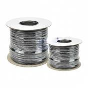 Twin Core Flat Cable 28/0.30 2*2mm² - PVC Insulated Low Voltage Cable, 15M Reel
