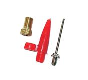 Weldtite Football Pump Adaptor Kit | Needle &amp; Plastic Valve | Code V015