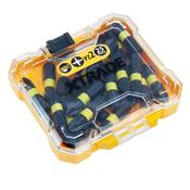 XTrade 25 Piece PZ2 Impact Screwdriver Bits - Durable S2 Steel, 25mm Length with Storage Case image