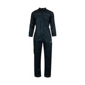 Xpert Core Zip-Front Coverall Navy - Durable 250gsm Workwear with Elasticated Cuffs and Reflective Piping - 52"