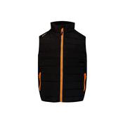 Xpert Pro Rip-Stop Panelled Bodywarmer - Black/Orange - 13 years