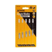 XTRADE JT345XF Jigsaw Blade Metal/Wood (5 Pack) - T-Shank BIM Progressor Blades image