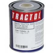 Tractol Paint Zetor Beige 1L - High Gloss Finish for Agricultural &amp; Construction Equipment