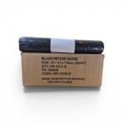 Biodegradable Black Refuse Bags Economy Class  - 200 Bags image