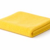 Microfiber Cloth 40 cm x 40 cm Blue 220 GSM - Yellow