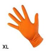 ASAP T-Grip Orange Nitrile Diamond Texture - Extra Large image