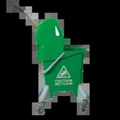 25L Mopping System With Gear Press Wringer - Green image