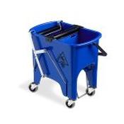 Squizzy 15L Colour Coded Mopping System With Wheels - Blue image