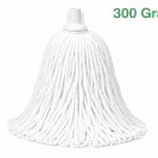 Optima Hygiene Socket Mop - 300G, White