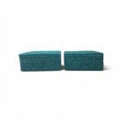 Half Sized Standard Grade Scourers - Green