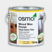 Osmo Wood Wax Finish Extra Thin Clear Satin - 750 ML