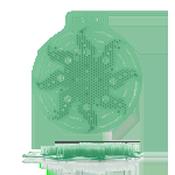 Ekcos Powerscreen Urinal Screens - Pine