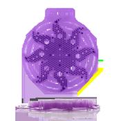 Ekcos Powerscreen Urinal Screens - Berry